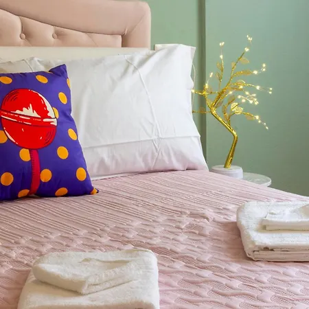 Color Vibes Centro - Ampio Wifi Ac 아파트 코모